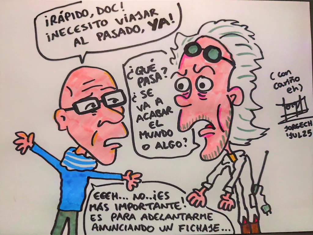 Javier De Haro no acierta fichajes