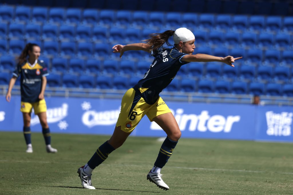 Mar Torras en el encuentro frente al CD Tenerife. Foto: Rcd Espanyol